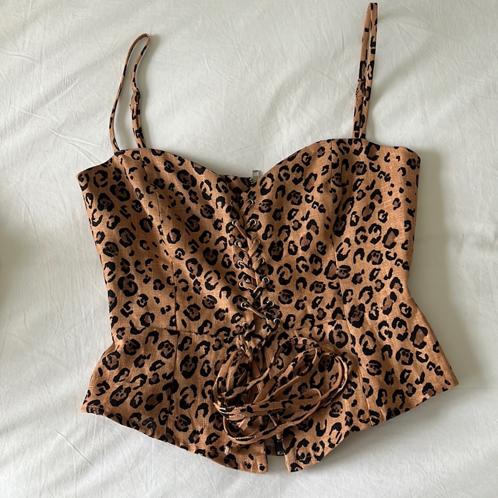 Reformation corset top